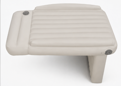 Inflated Kids Airplane Bed side view